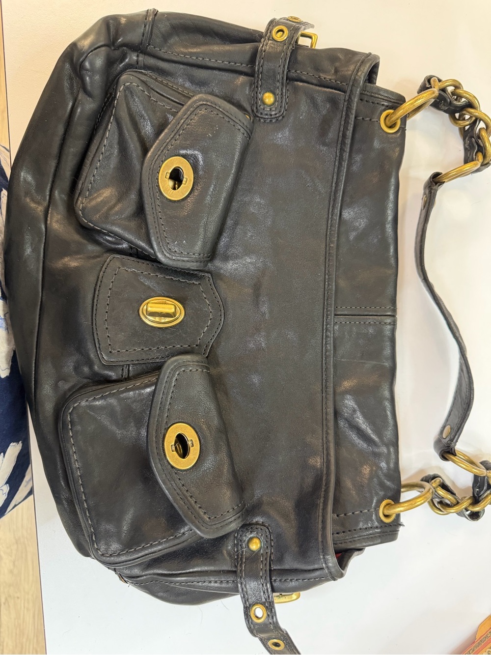 Vintage COACH Leigh 65th
Anniversary Legacy Shoulder
Bag - Picture 3 of 10